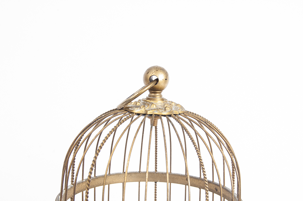 Antique Singing Bird Cage Automaton