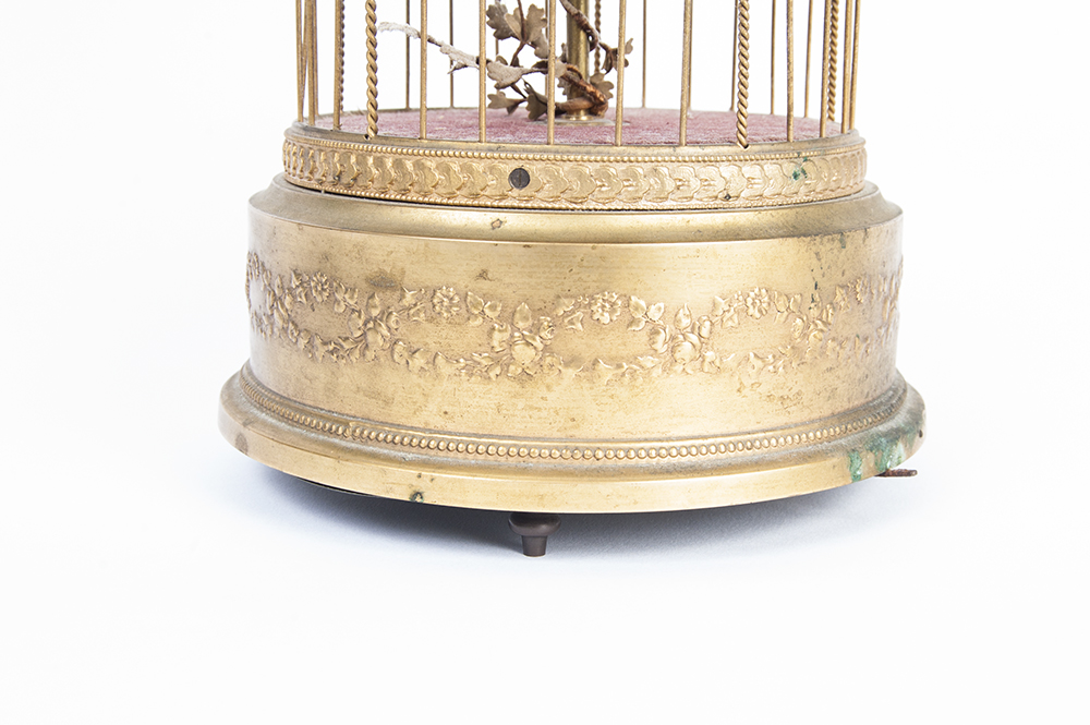 Antique Singing Bird Cage Automaton