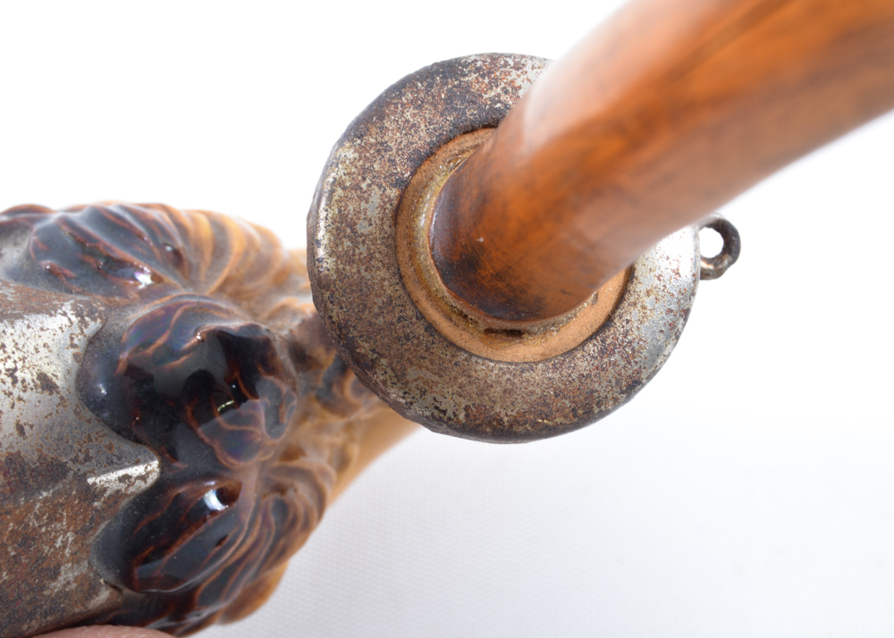 Woman's Head Meerschaum Pipe