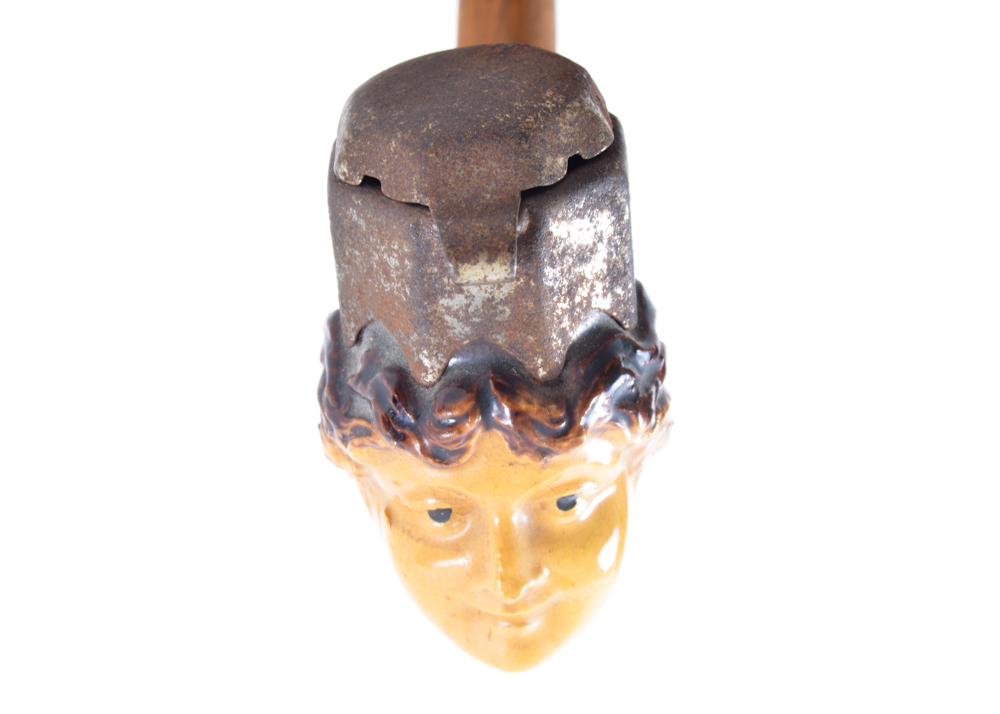 Woman's Head Meerschaum Pipe