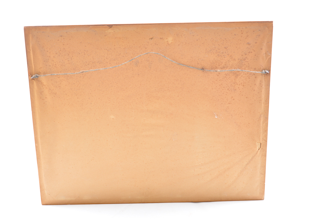 "Fontaine de Flore" Framed Lithograph Dated 1680