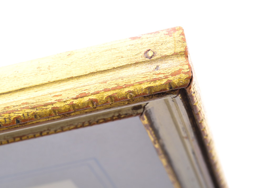 Hand-Colored Ink Drawing of "Le Bon Genre No. 85"