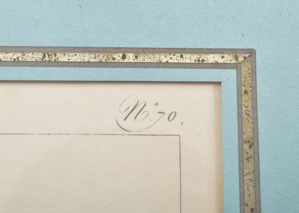 Antique Hand Colored Copperplate Etching "Le Bon Genre No. 70"