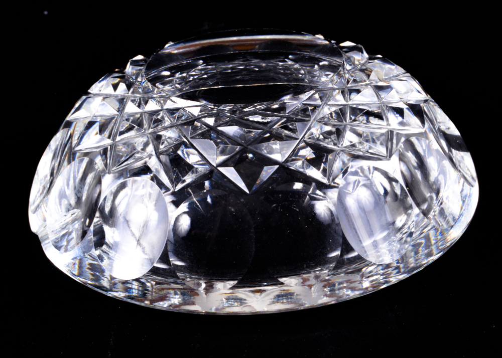 Four Waterford Crystal Ashtrays