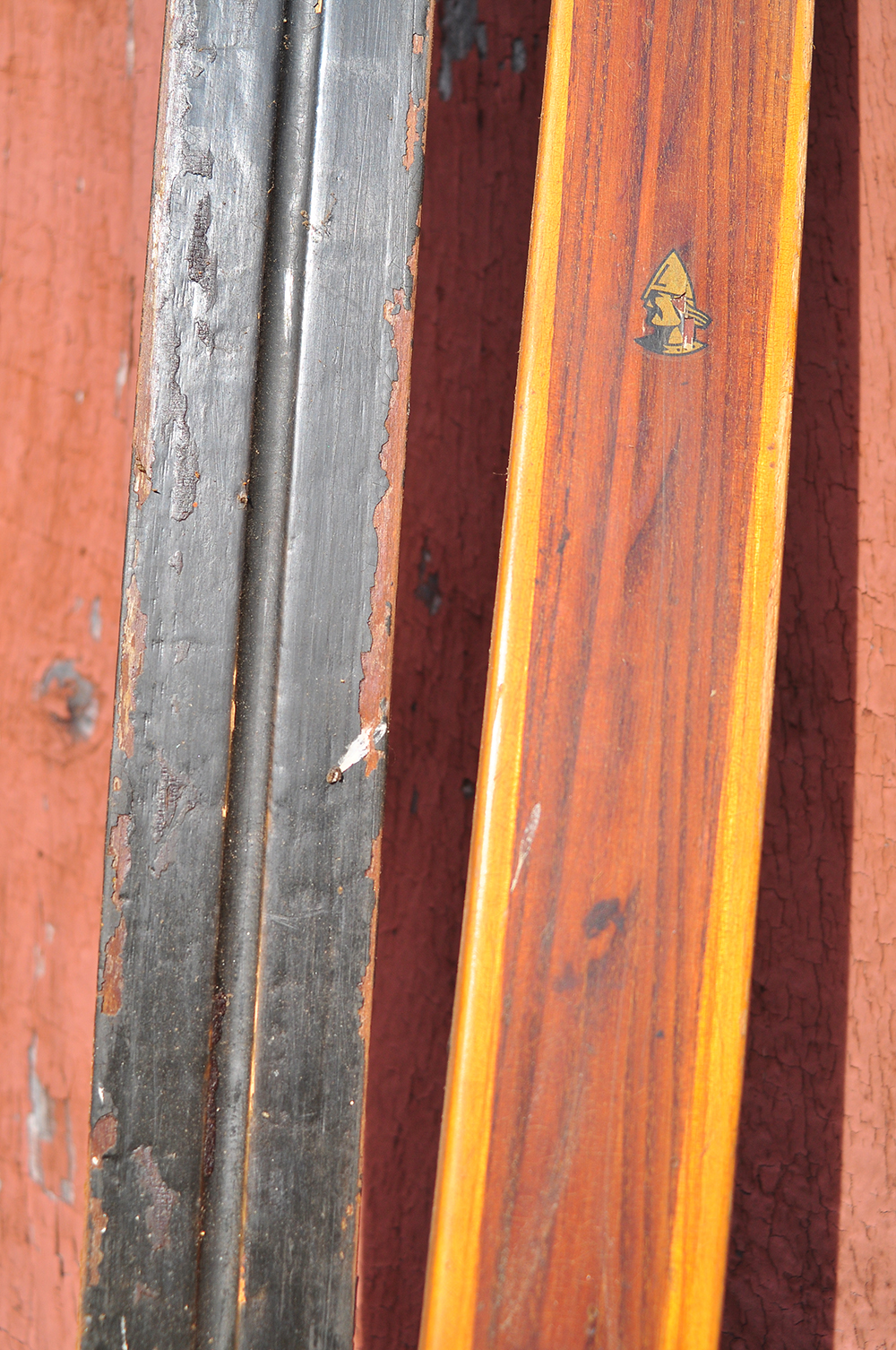 Splitkein Wood Skis