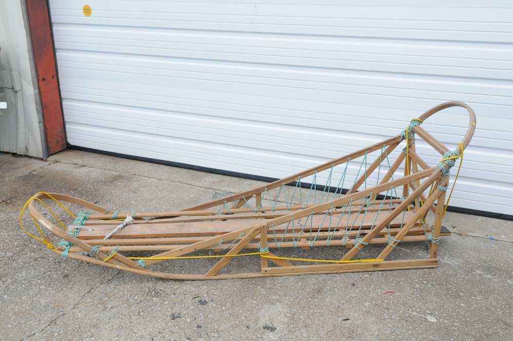 Wooden Dog Sled