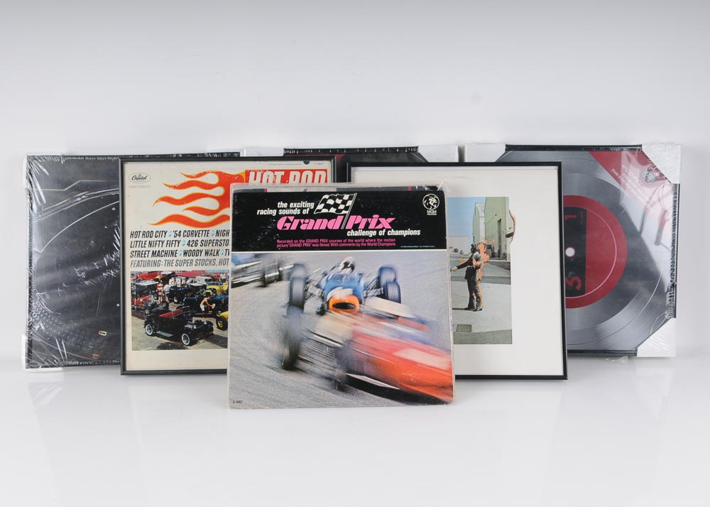 Vintage LP Album Covers and Cover Frames