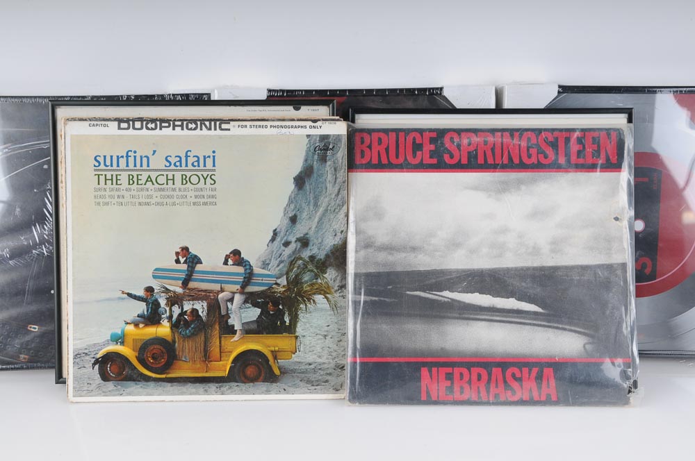 Vintage LP Album Covers and Cover Frames