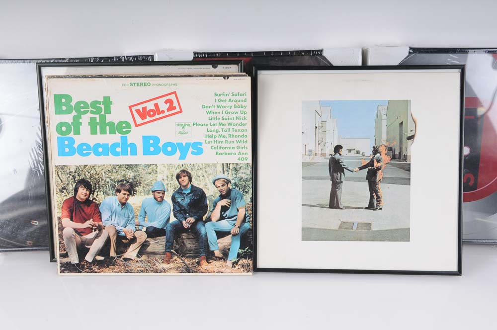 Vintage LP Album Covers and Cover Frames