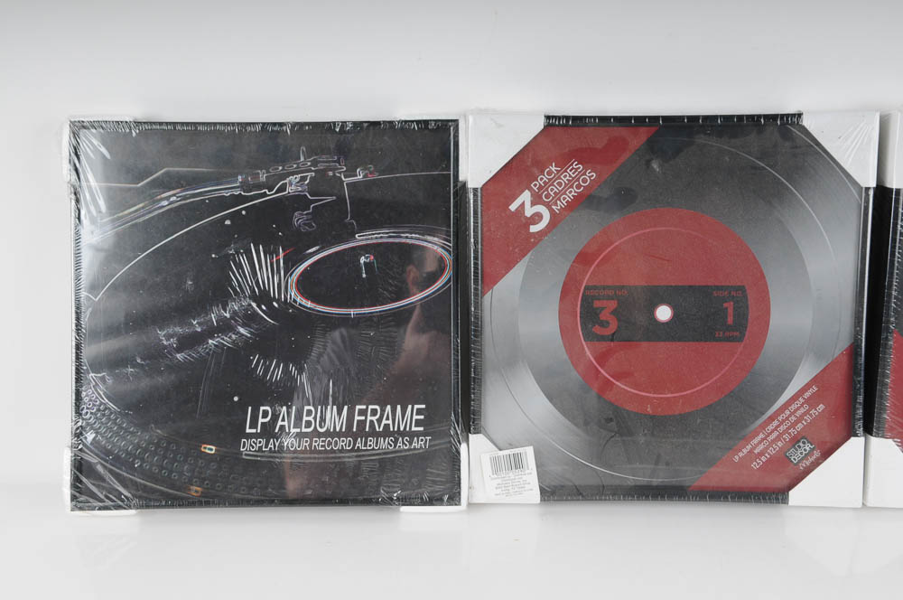 Vintage LP Album Covers and Cover Frames