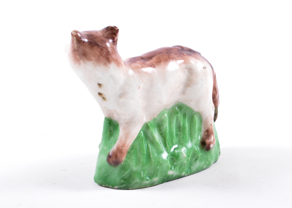 Staffordshire-Style Wolf Figurine