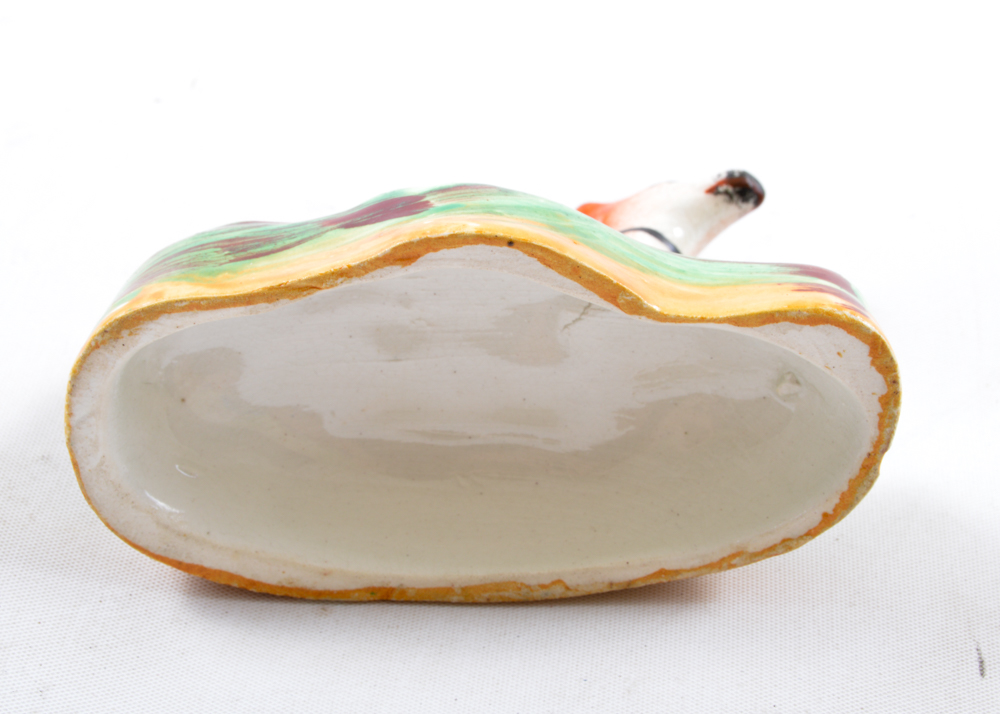 Staffordshire-Style Porcelain Dog Figurine