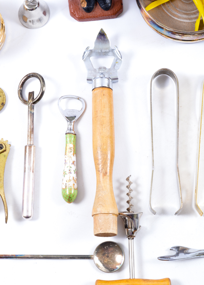 Assortment of Vintage Barware