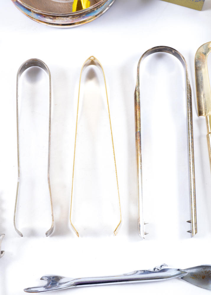 Assortment of Vintage Barware