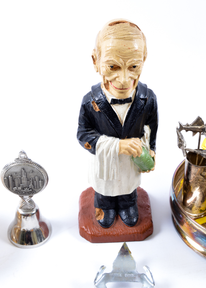 Assortment of Vintage Barware