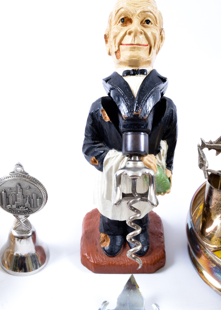 Assortment of Vintage Barware