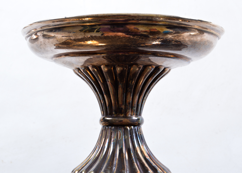 Silver Plated Shell Motif Serving Pieces