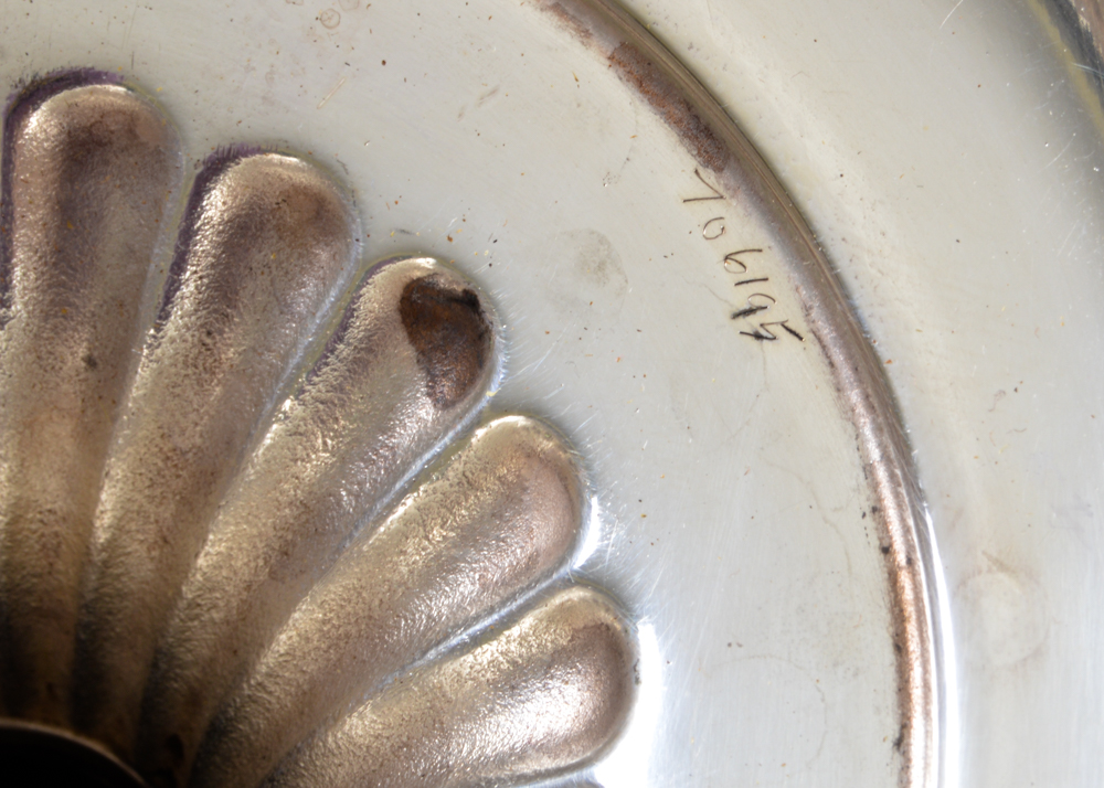 Silver Plated Shell Motif Serving Pieces