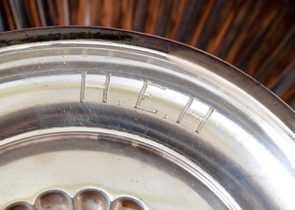 Silver Plated Shell Motif Serving Pieces