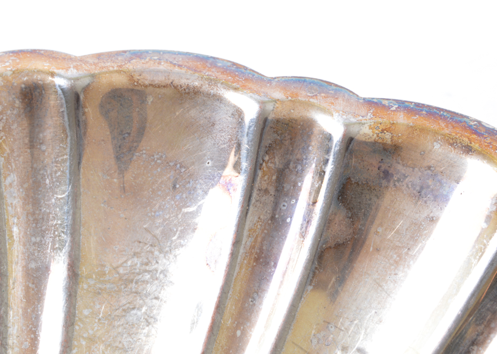 Silver Plated Shell Motif Serving Pieces