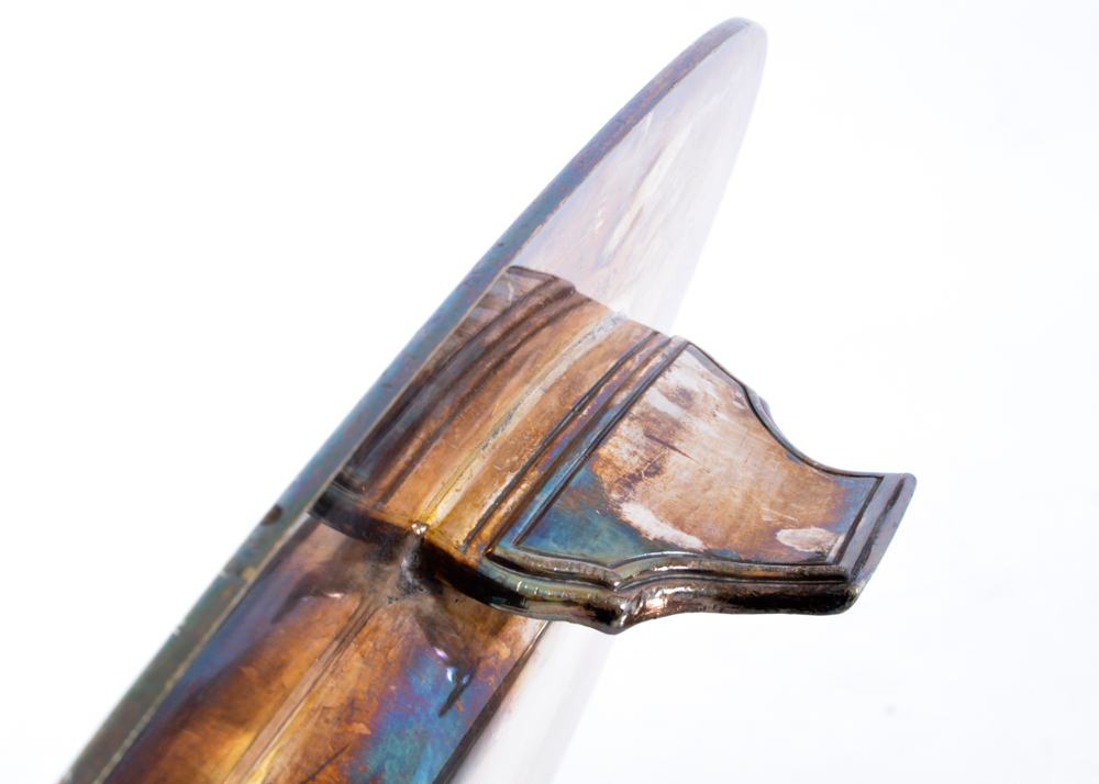 Three Silver Plated Serving Platters