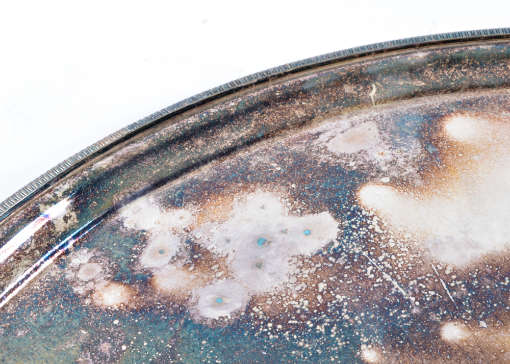 Three Silver Plated Serving Platters