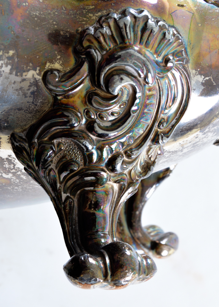 Silver Plated Rococo-Style Tureen