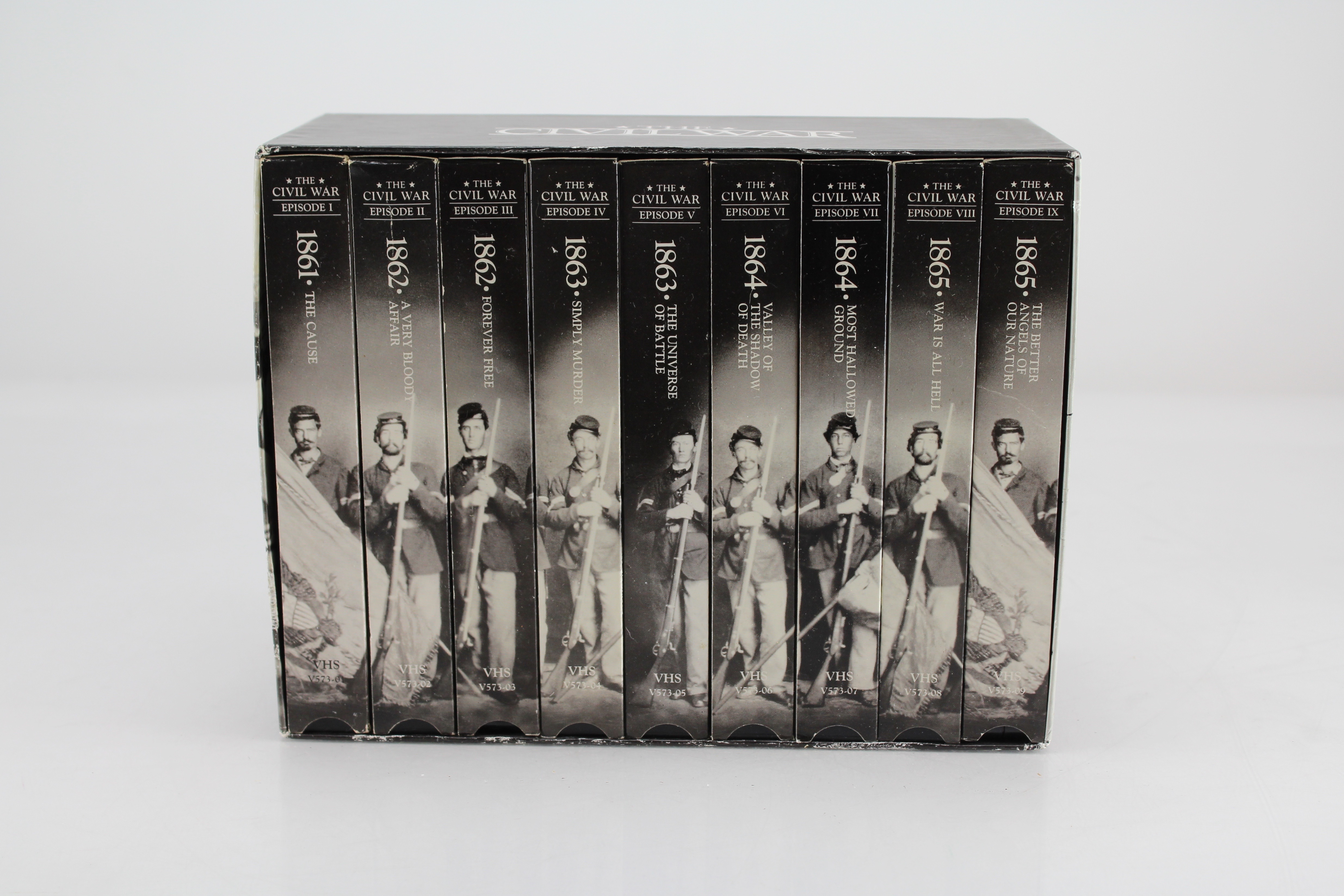 Civil War VHS Collection And Various Novel And Book Assortment