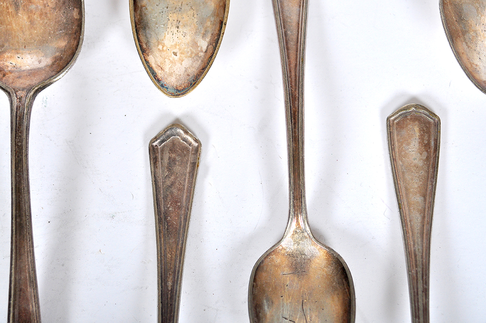 Vintage Silver Plate Spoon Collection