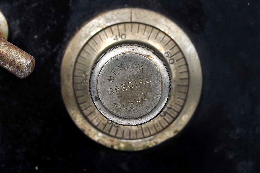 Cast Iron Floor Safe by Meilink Manufacturing Company