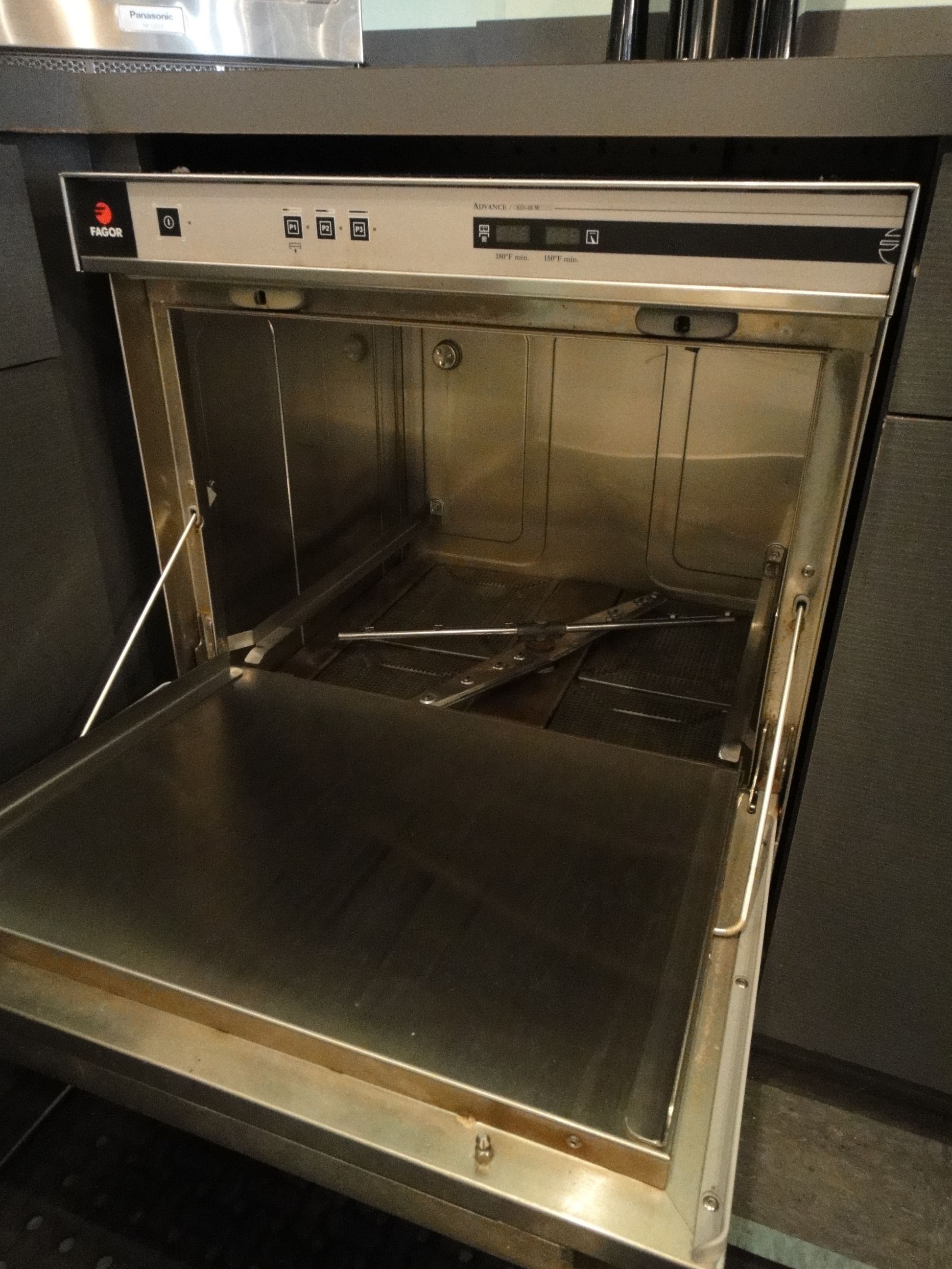 Fagor Model No. AD-48W Professional Under Counter Dishwasher