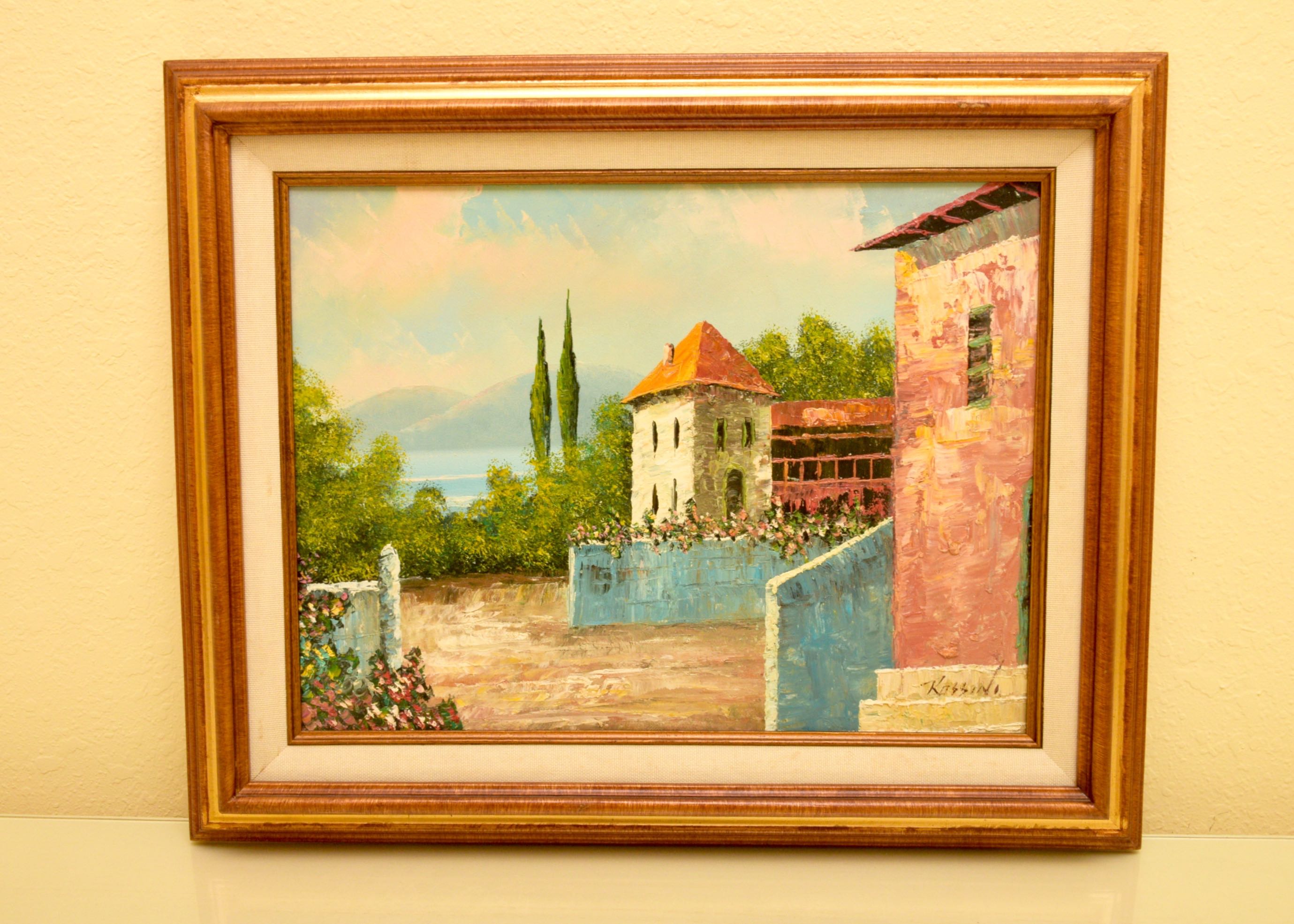 Original Oil Signed Rossini
