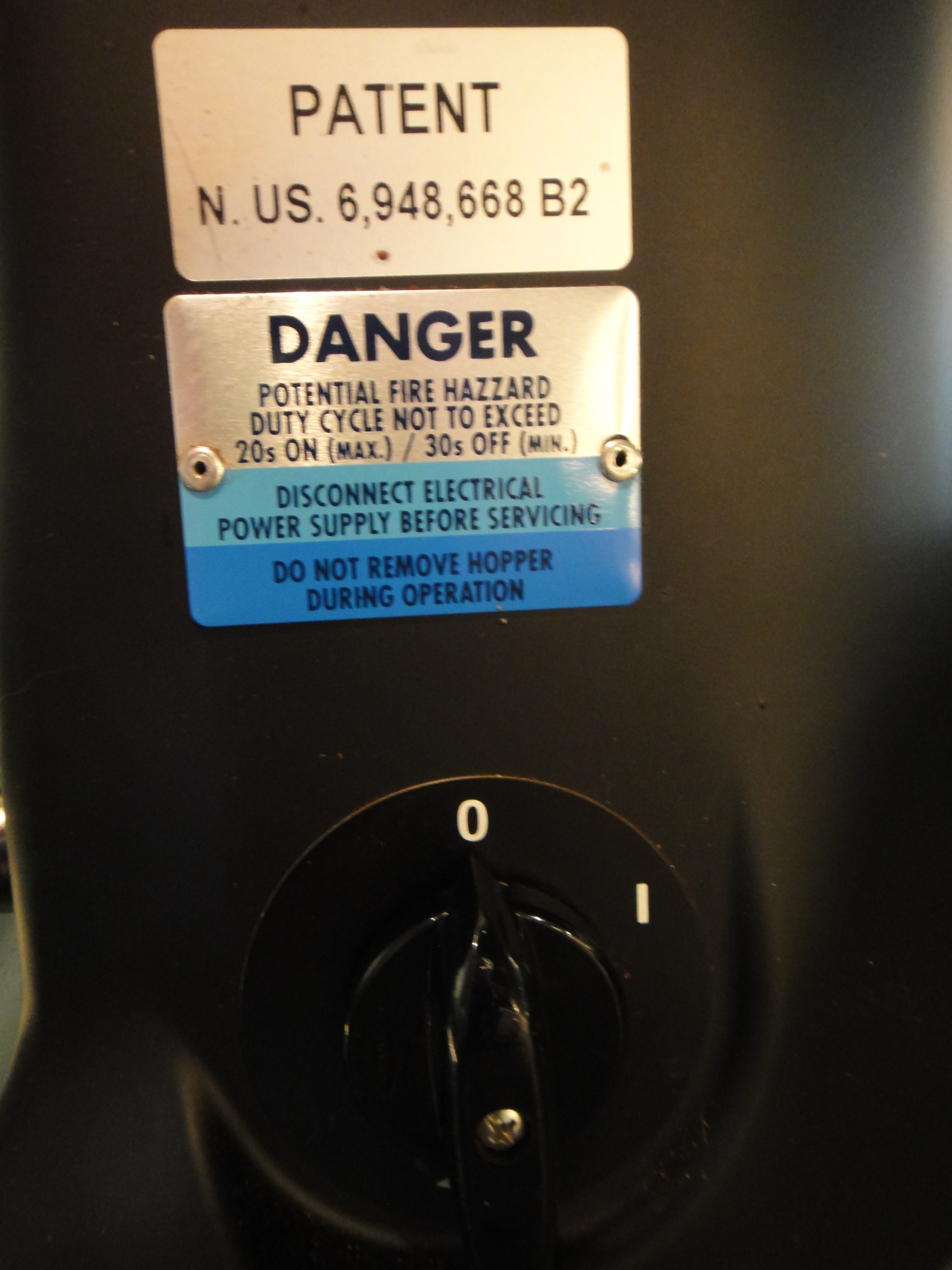 Mazzer Espresso Italiano Coffee Grinder