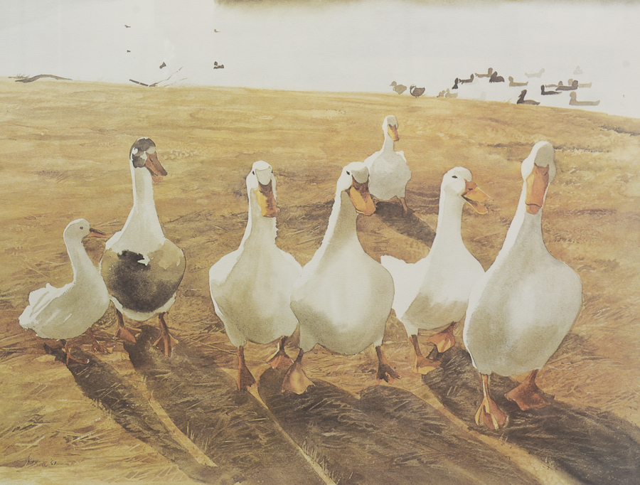 Print of "Handout" By Vera Kirk