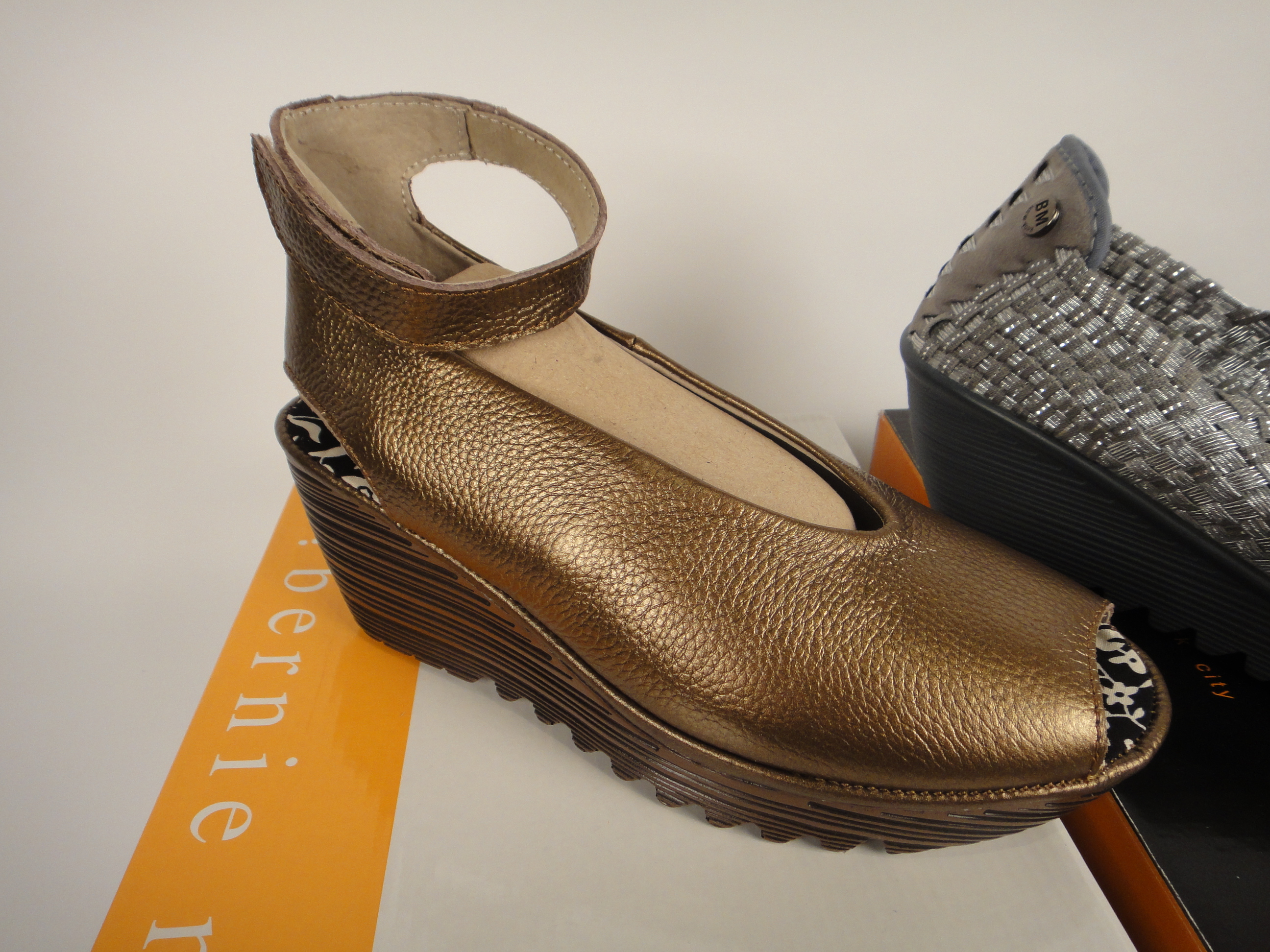 Three Pair of Lady's New Bernie Mev Shoes Size "7.5"