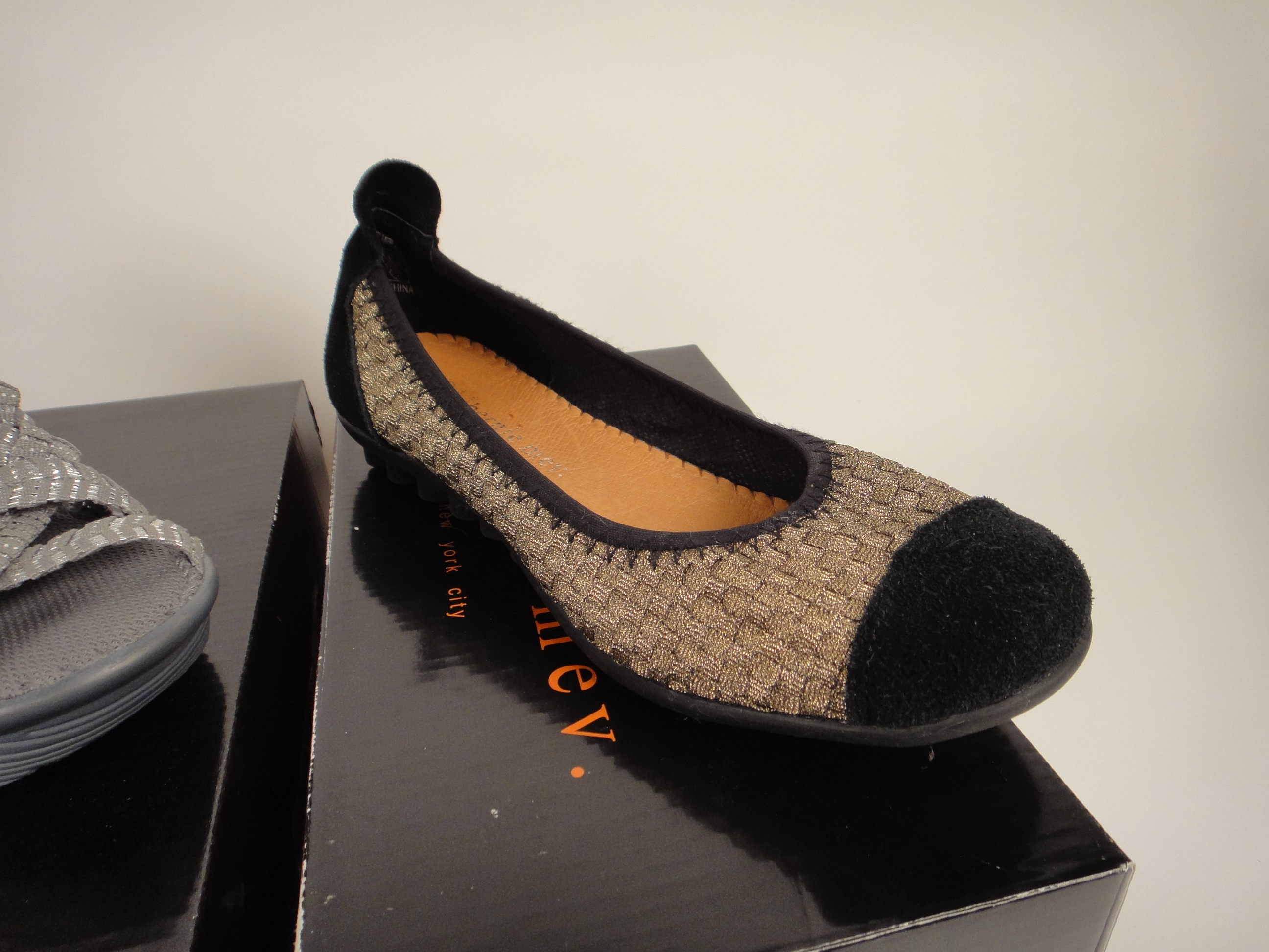 Three Pair of Lady's New Bernie Mev Shoes Size "7.5"