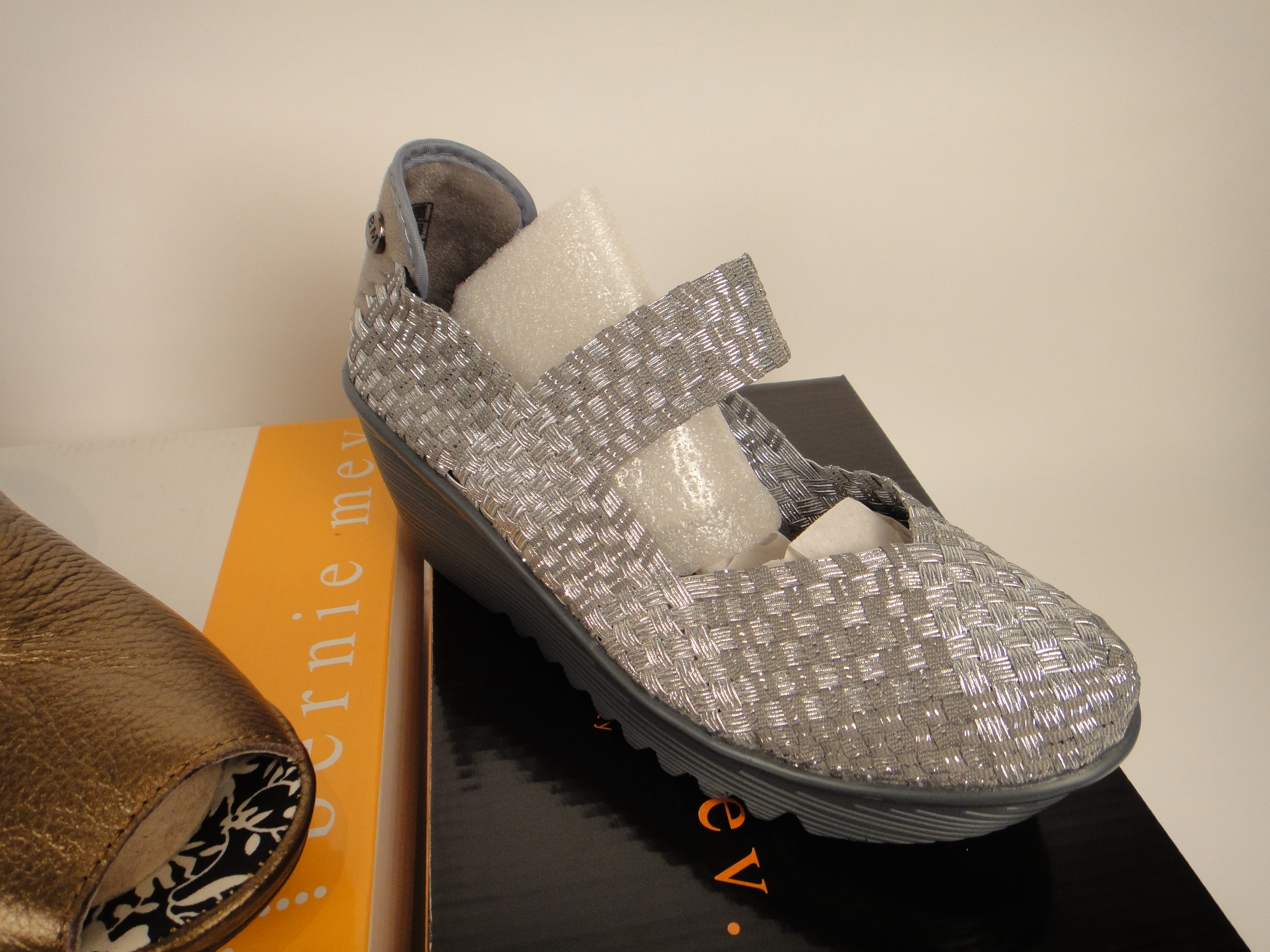 Three Pair of Lady's New Bernie Mev Shoes Size "7.5"