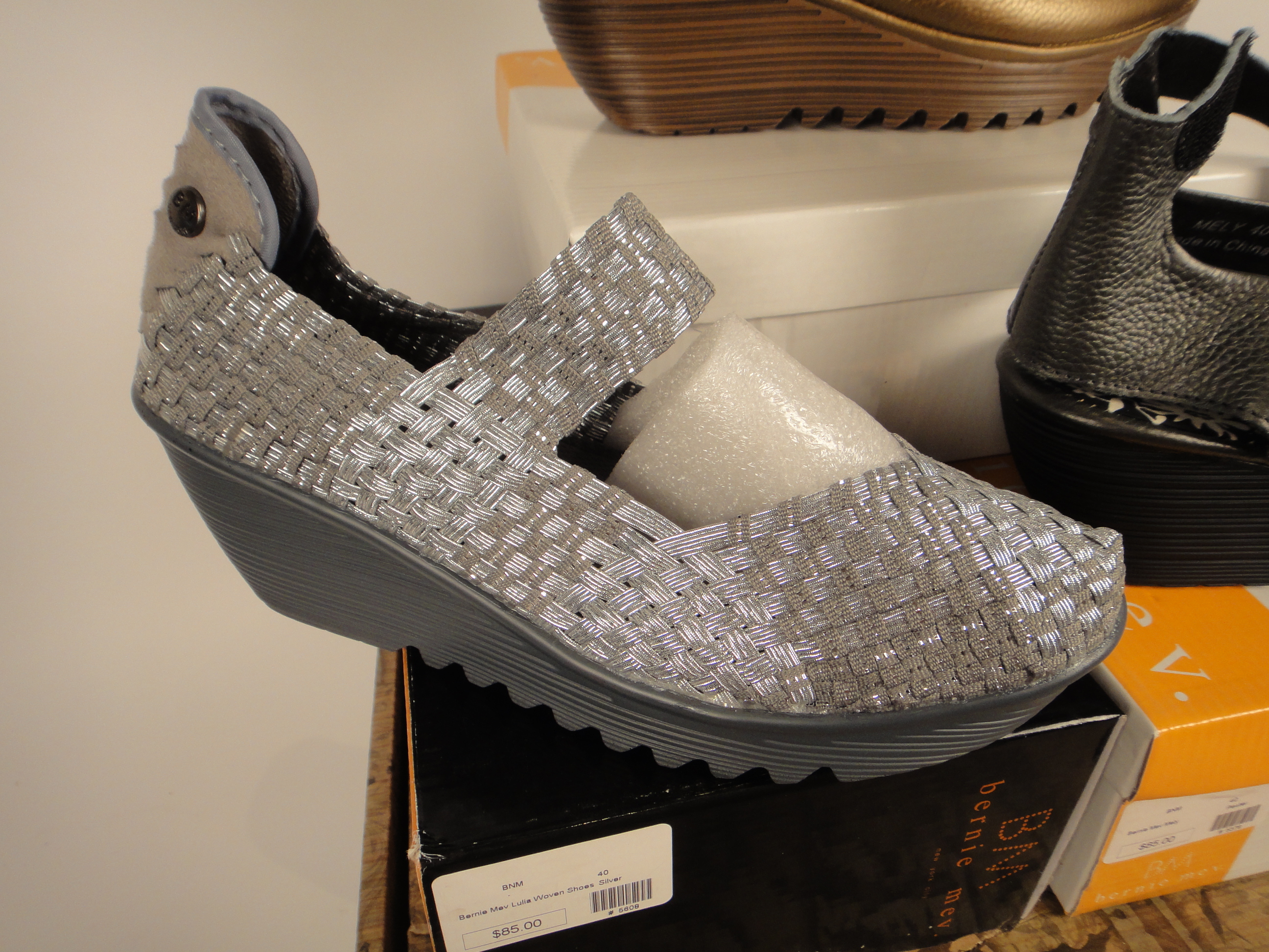 New Liberty Black Boots and Bernie Mev Shoes Size "9"