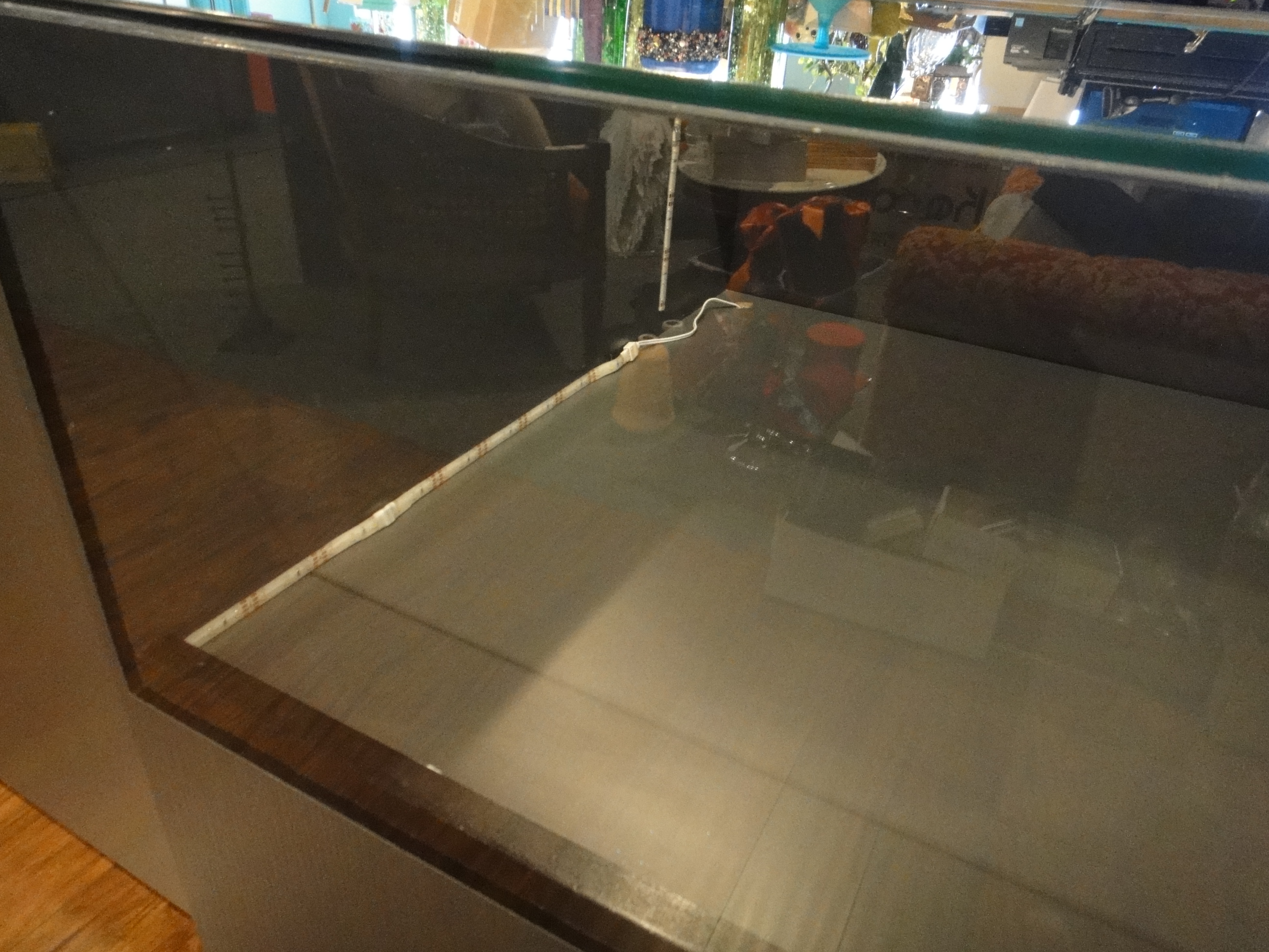 Custom Lighted Showcase by Thomas Cabinets