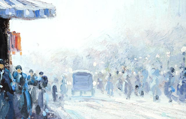 E. Gilbert Alla Prima Oil Painting