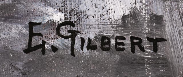 E. Gilbert Alla Prima Oil Painting