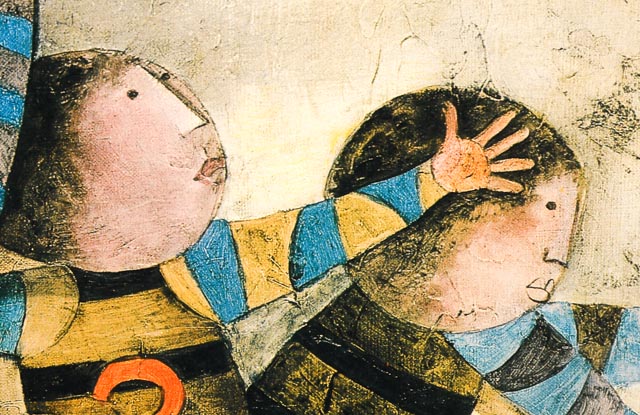 Offset Lithograph of Graciela Boulanger's "The Team"