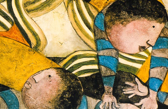 Offset Lithograph of Graciela Boulanger's "The Team"