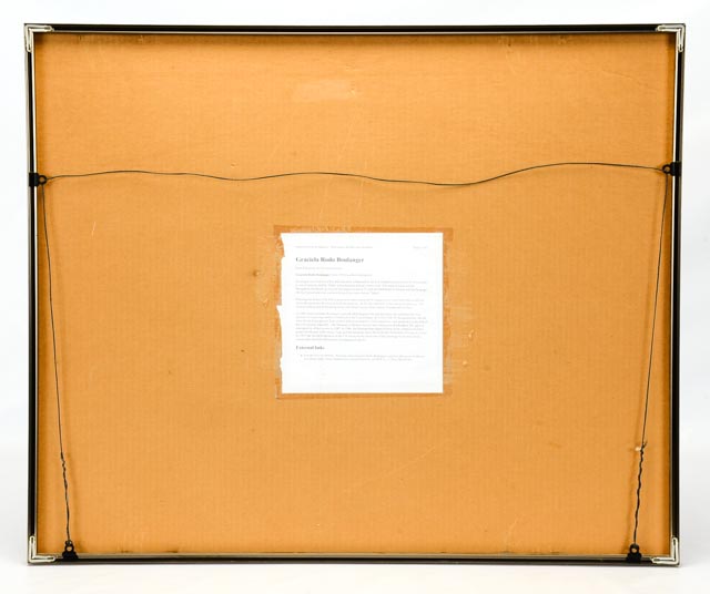 Offset Lithograph of Graciela Boulanger's "The Team"