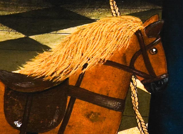 Pair of Paul Jamieson Folk Art Prints