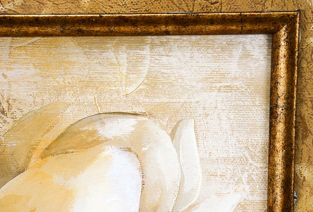 Offset Lithograph of Vivian Flasch Magnolia Painting