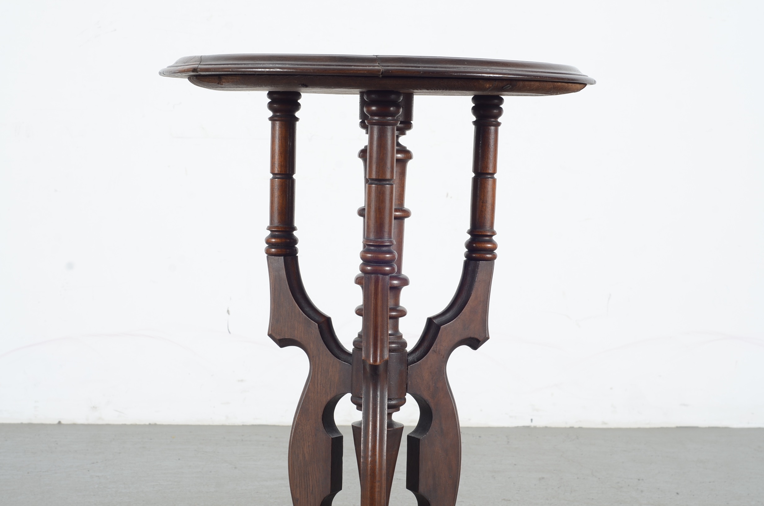 Milward & Company Antique Walnut Parlor Table