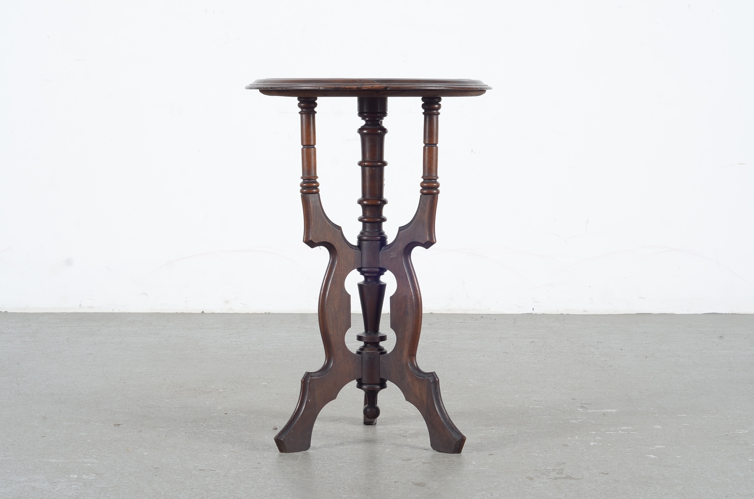 Milward & Company Antique Walnut Parlor Table