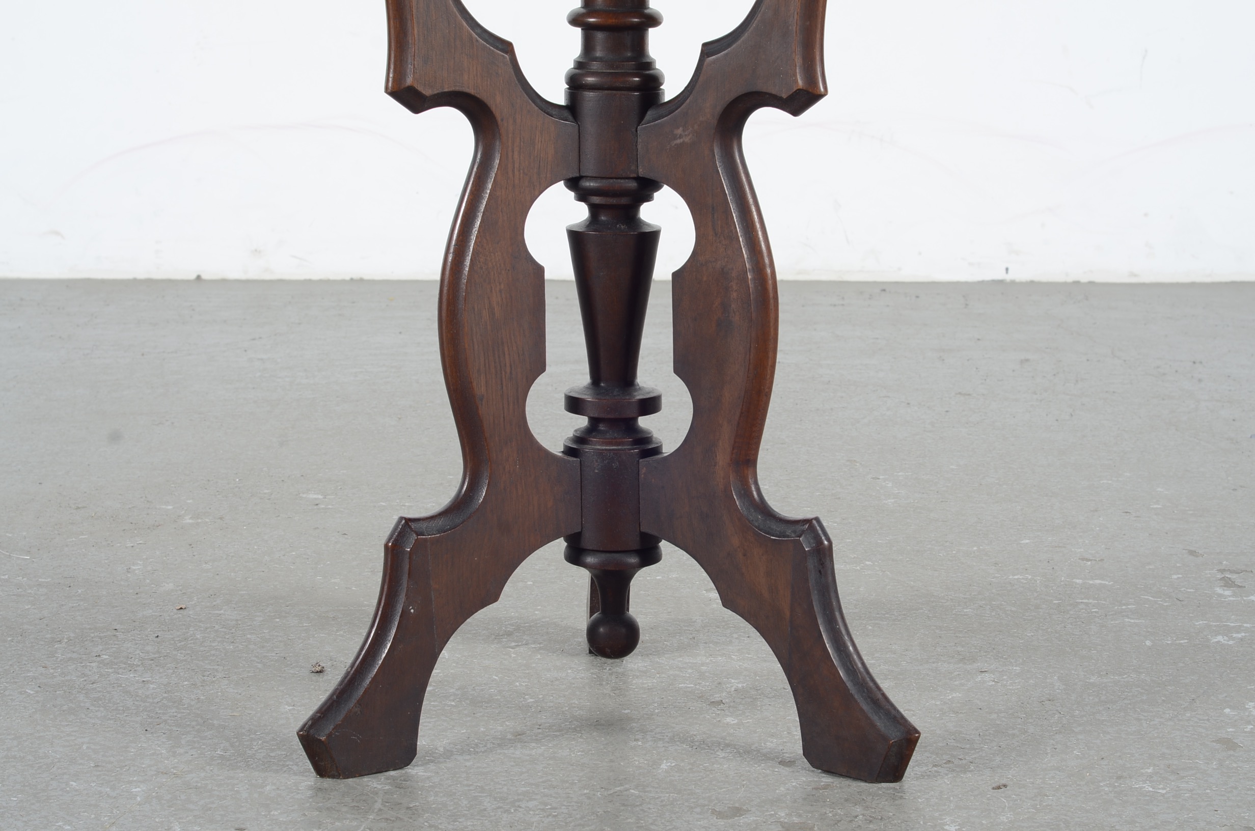Milward & Company Antique Walnut Parlor Table