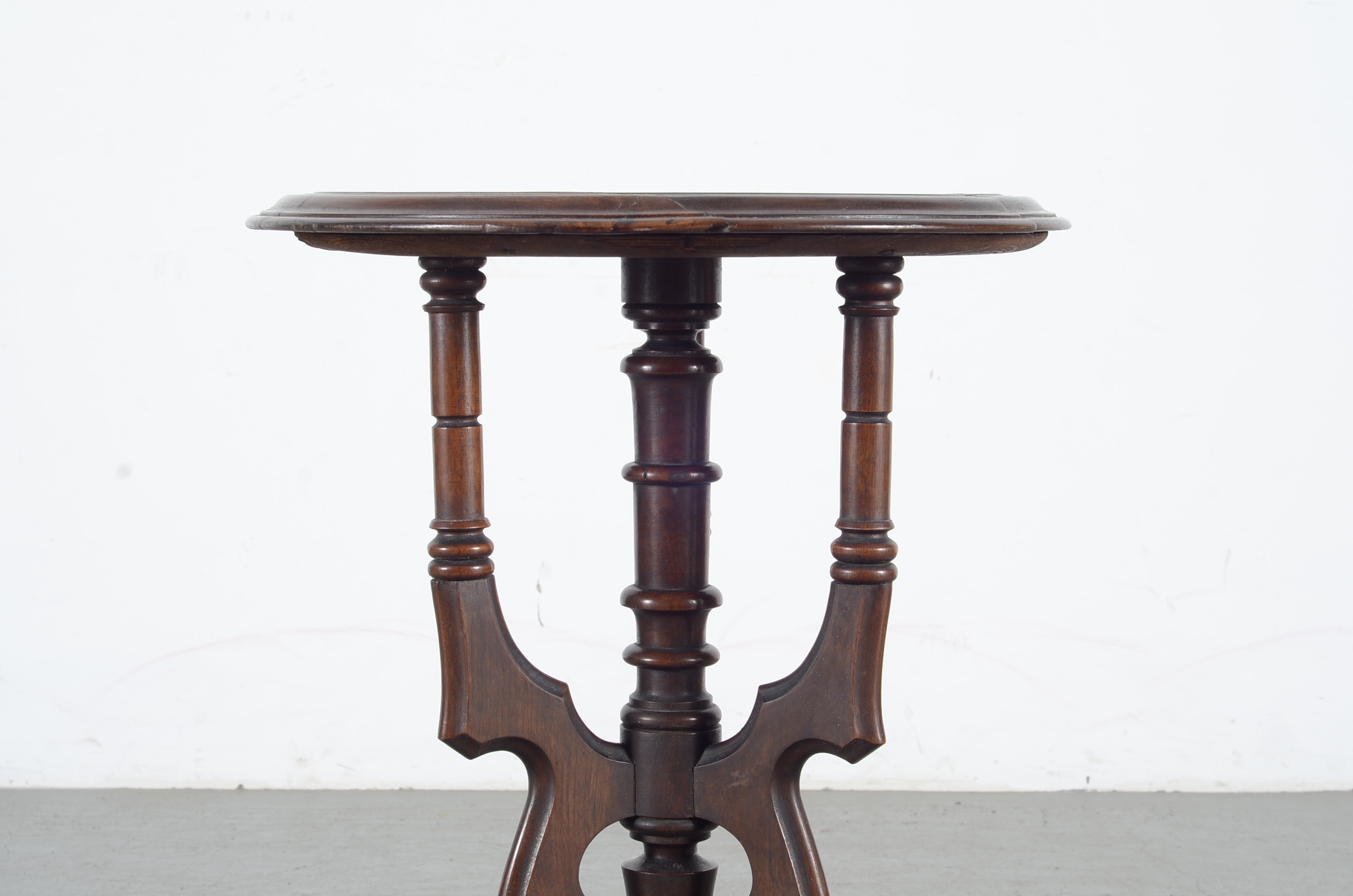 Milward & Company Antique Walnut Parlor Table
